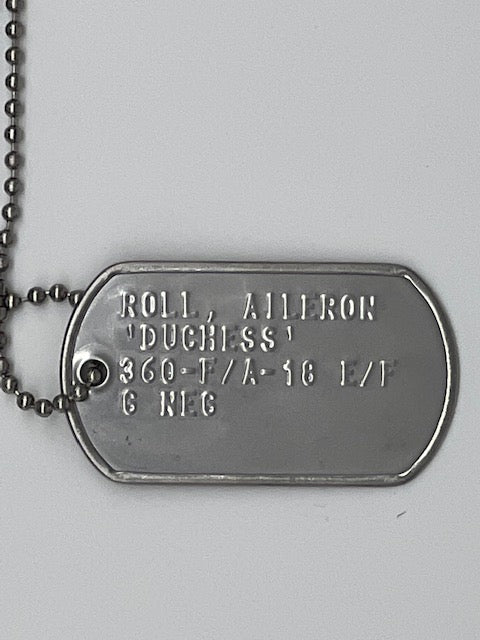 Dog tag chains